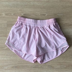 Lululemon Long Running Shorts in Pink Size: 6 Tall